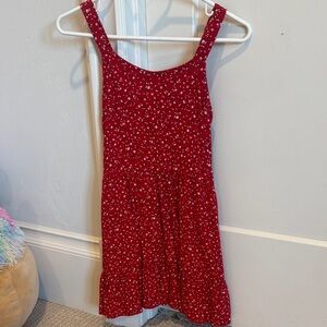 Abercrombie Kids Red Floral Dress